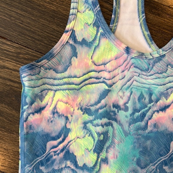 Girls Tank Top - Multicolor by Ivivva (size 12) - Picture 3 of 5